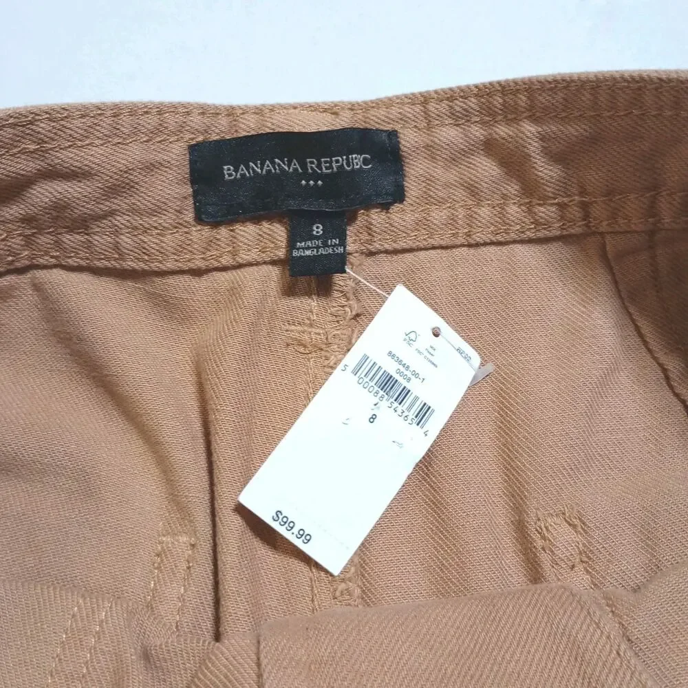 Banana Republic Tan Cropped Pants - Picture 8 of 9